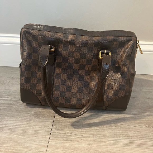 Classic Vintage Louis Vuitton Inventeur Hand Bag (Damier Ebene Berkeley) - Picture 2 of 7